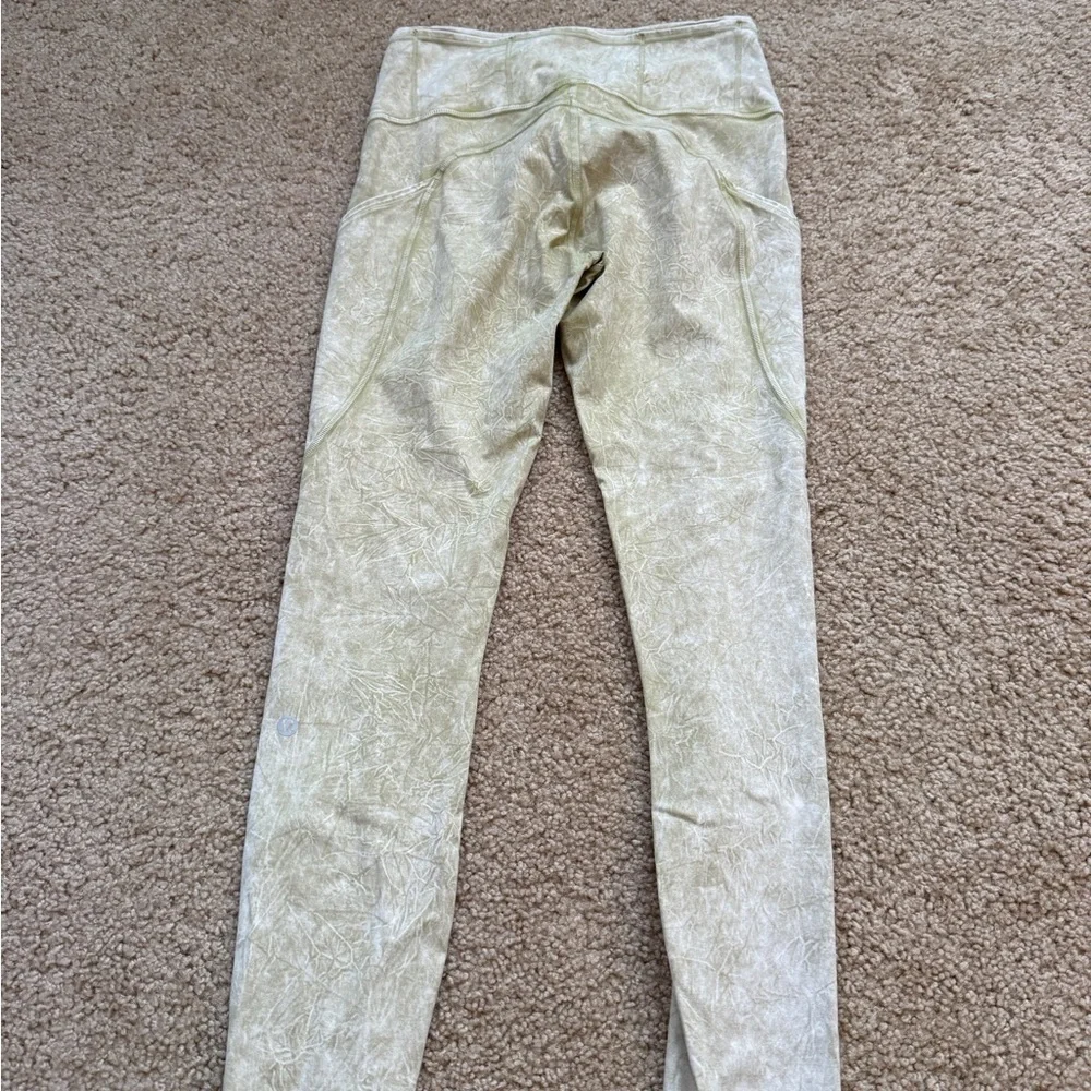 Lululemon Athletica Light Green Leggings
